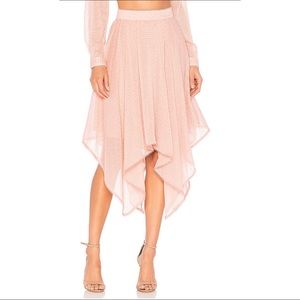House of Harlow 1960 Penny Skirt in Rose